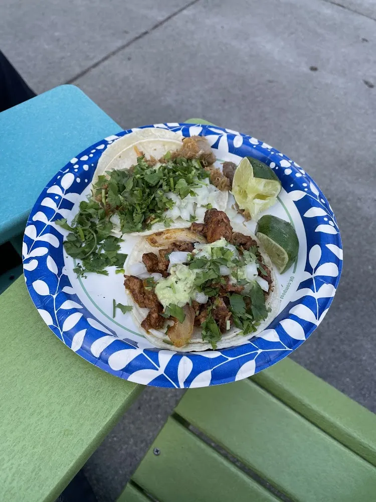 Pastor and Carnitas Tacos